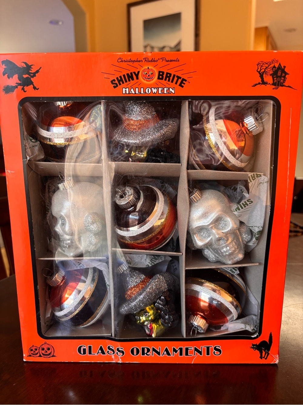 2018 Shiny Brite Halloween Ornaments (9)